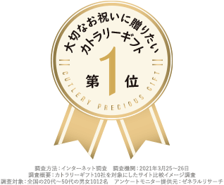 大切なお祝いに贈りたいカトラリーギフト第1位