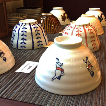 お茶碗陳列イメージ